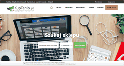 Desktop Screenshot of kuptanio.pl