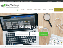 Tablet Screenshot of kuptanio.pl